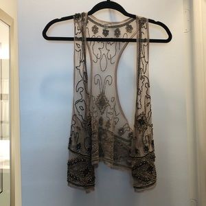 Beautiful beaded vest!